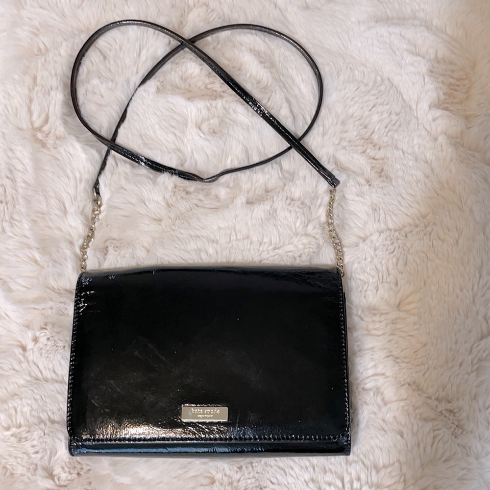 Kate Spade Patent Leather Evening Shoulder Bag - Picture 4 of 17